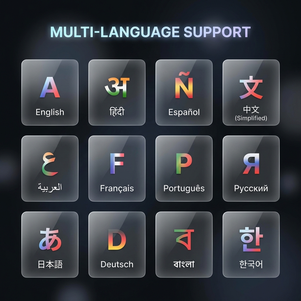 Multi-Language Support in EMI Manager